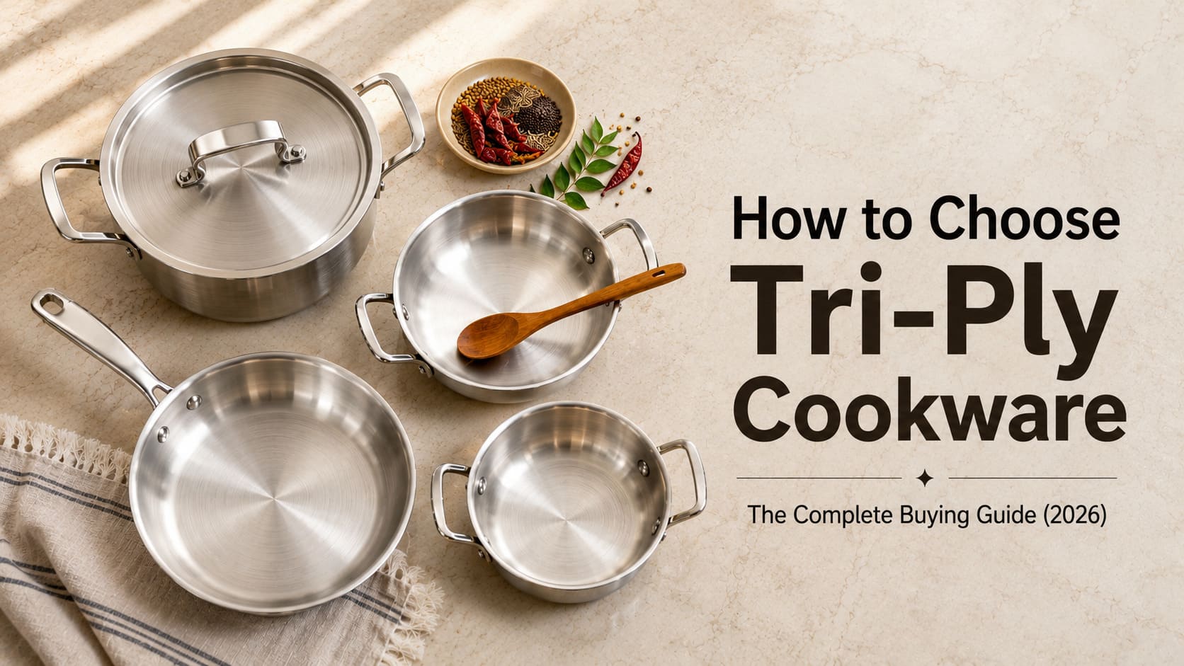How to Choose Tri-Ply Cookware: The Complete Buying Guide