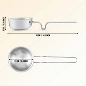 Premium TRI-PLY SAS Tadka Pan (Without Lid) - HSG Kitchen Avartan Series